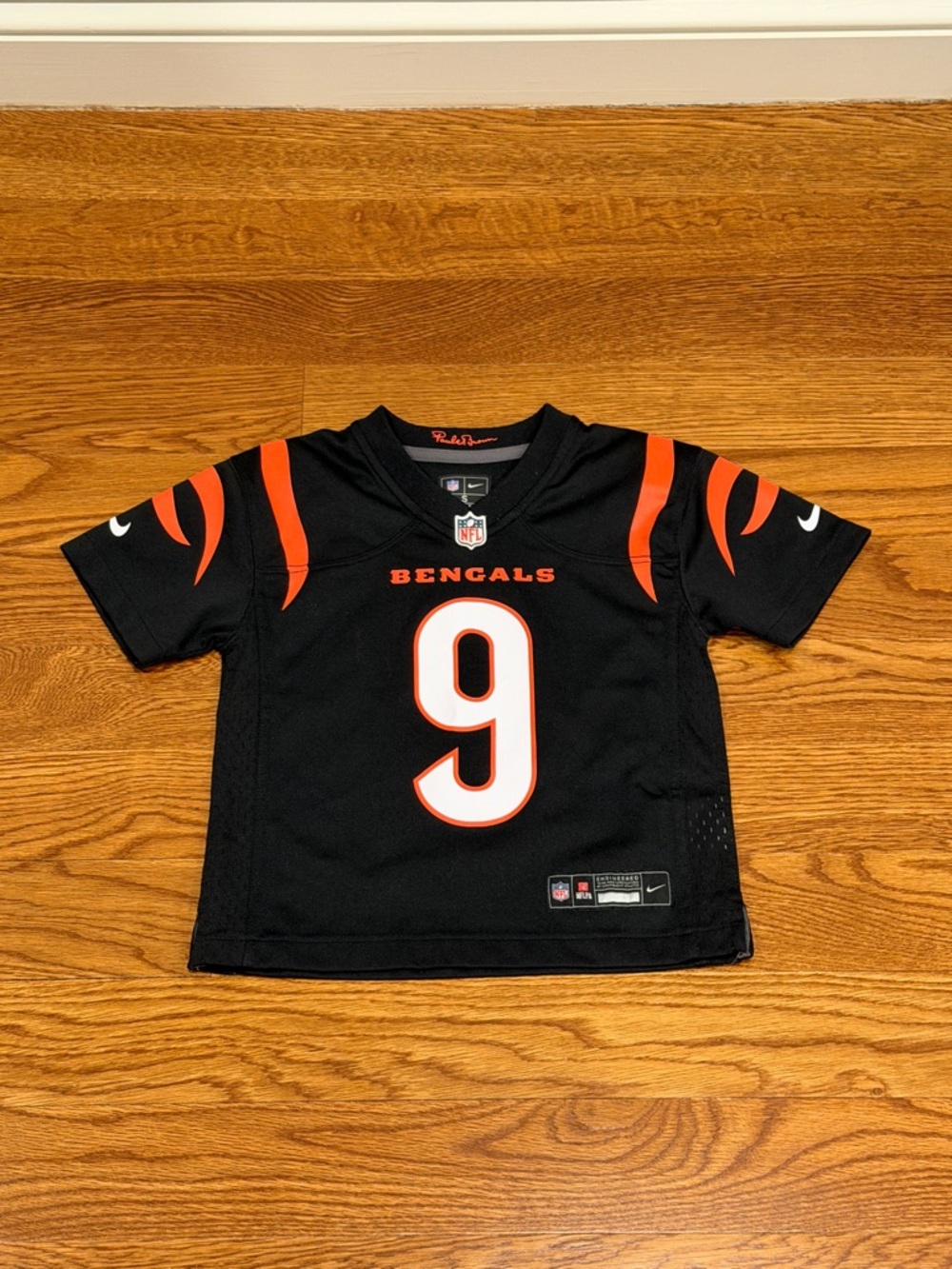 Preschool Cincinnati Bengals Football Jersey, Joe Burrow #9